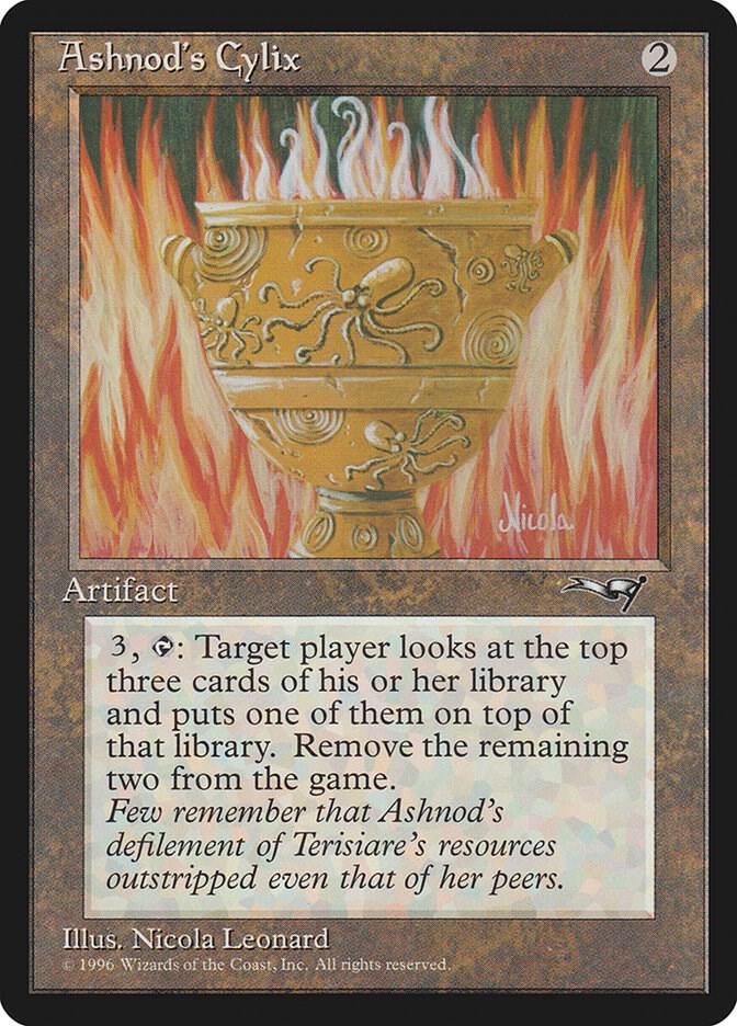 Ashnod's Cylix, Alliances #4099