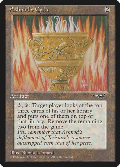 Ashnod's Cylix, Alliances #4099