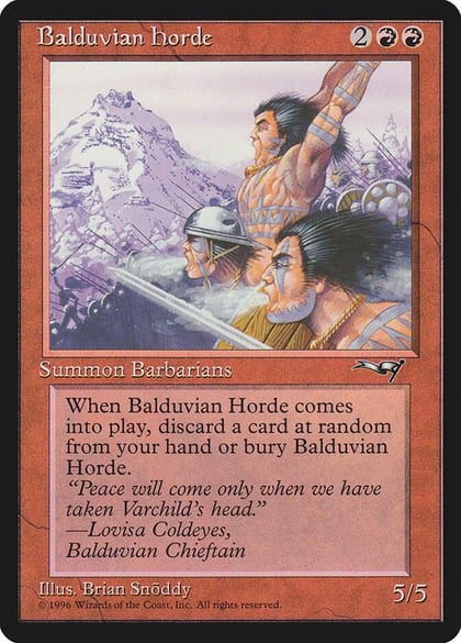 Balduvian Horde, Alliances #4105