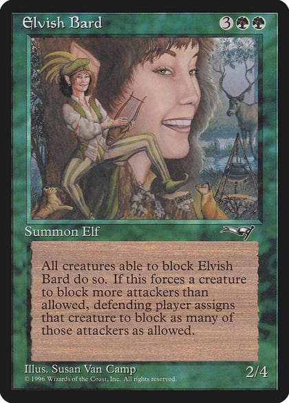Elvish Bard, Alliances #4128