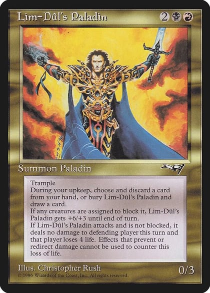 Lim-Dul's Paladin, Alliances #4189