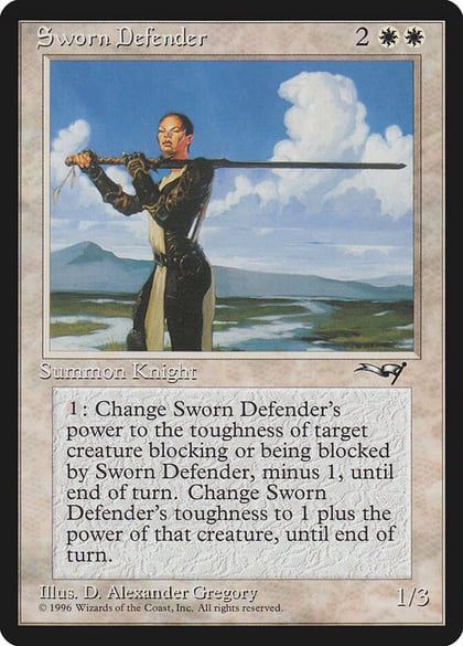 Sworn Defender, Alliances #4263