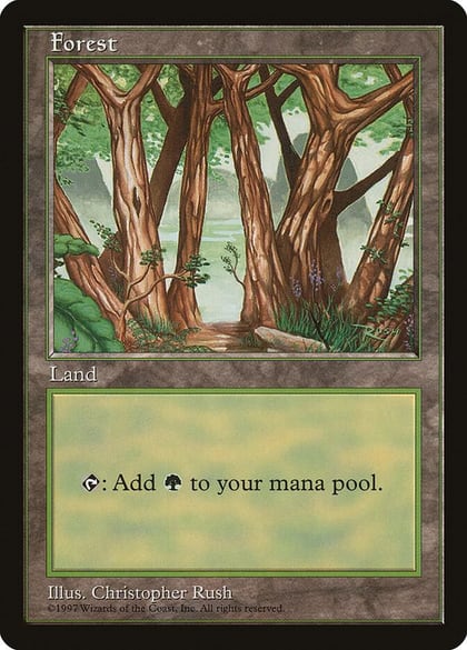 Forest - Blue Pack (Rush), APAC Lands #21666