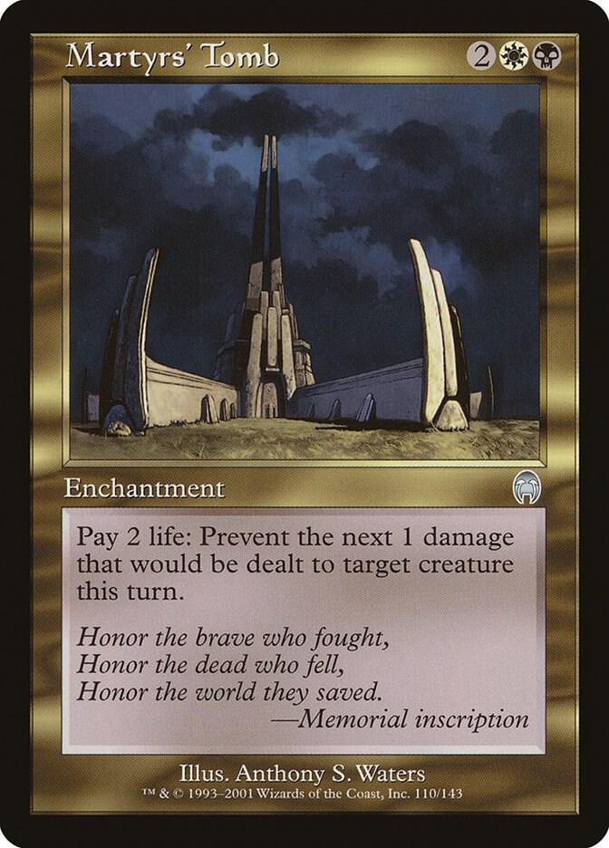 Martyrs' Tomb, Apocalypse 110