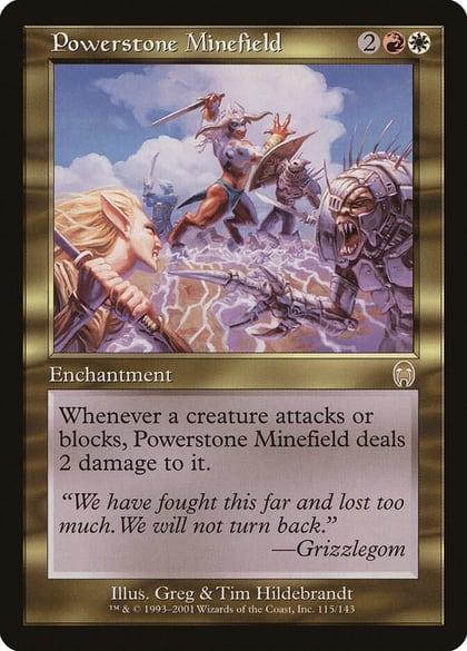 Powerstone Minefield, Apocalypse 115