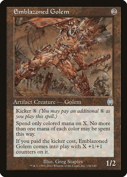 Emblazoned Golem, Apocalypse 136