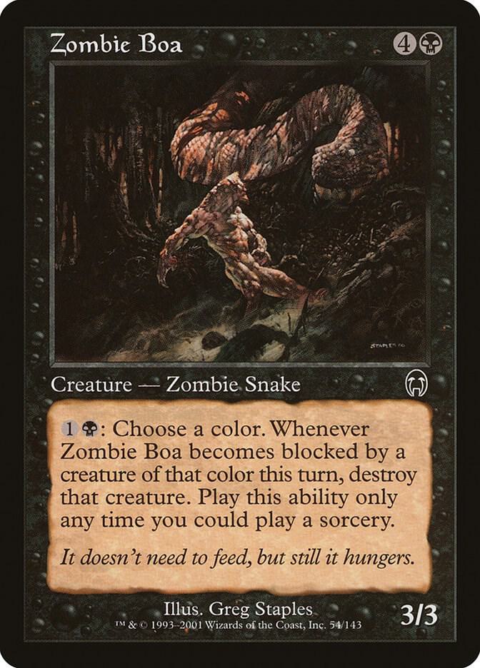 Zombie Boa, Apocalypse 54