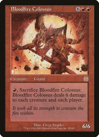 Bloodfire Colossus, Apocalypse 55
