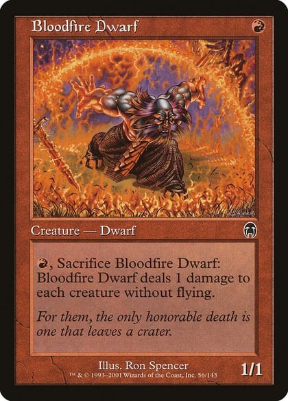 Bloodfire Dwarf, Apocalypse 56