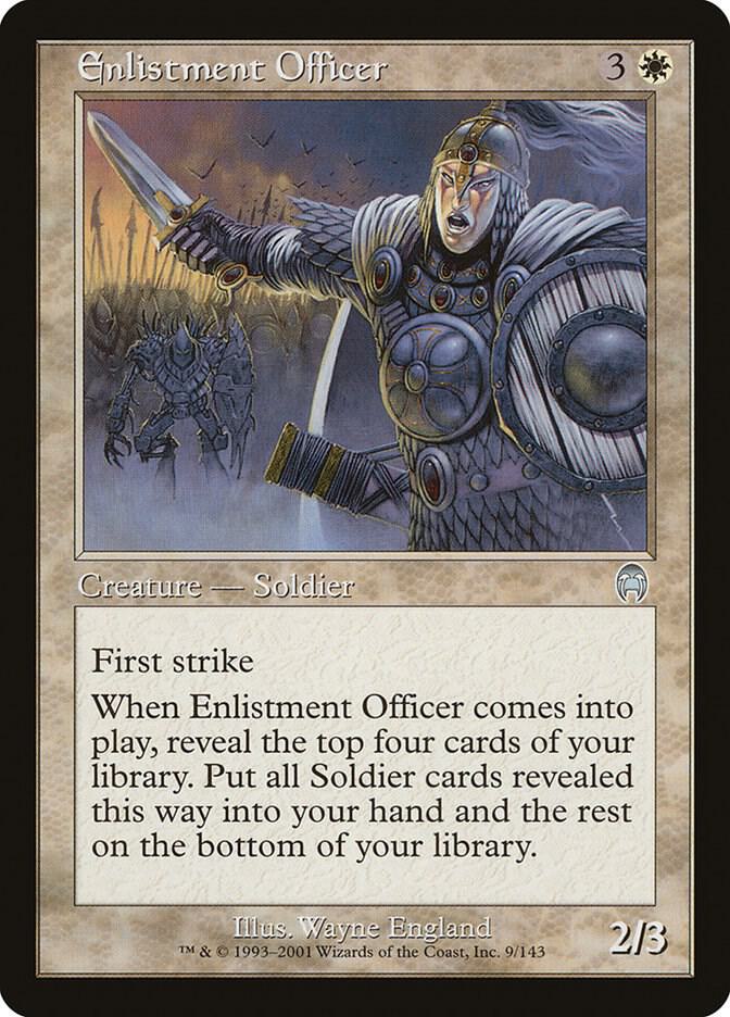 Enlistment Officer, Apocalypse 9