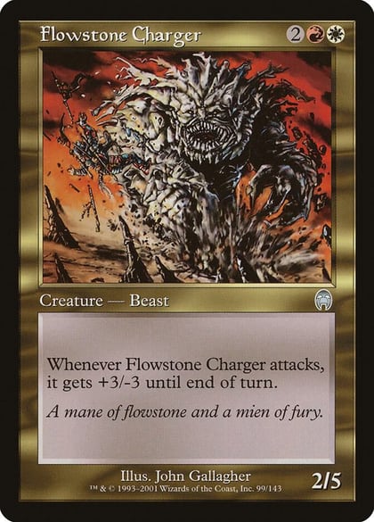 Flowstone Charger, Apocalypse 99