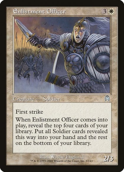 Enlistment Officer, Apocalypse 9