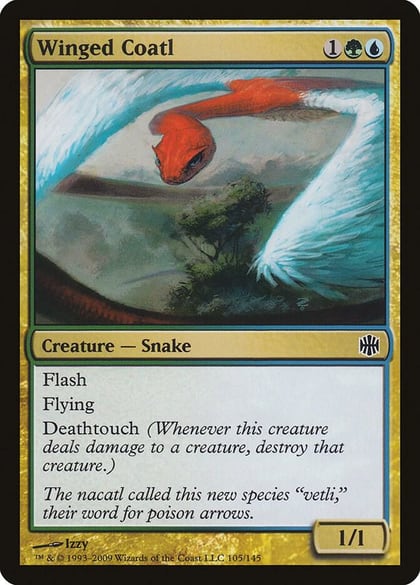 Winged Coatl, Alara Reborn 105