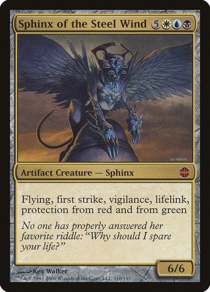 Sphinx of the Steel Wind, Alara Reborn 110