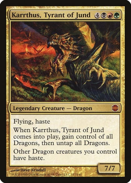 Karrthus, Tyrant of Jund, Alara Reborn 117