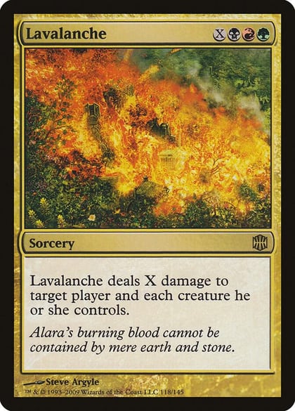 Lavalanche, Alara Reborn 118