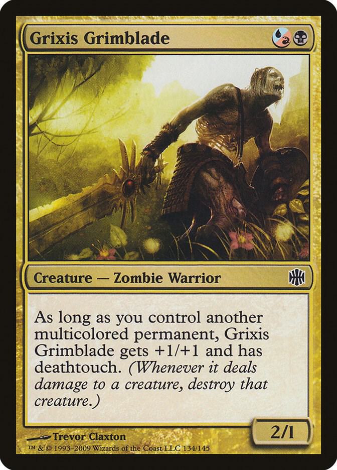 Grixis Grimblade, Alara Reborn 134