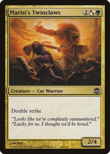 Marisi's Twinclaws, Alara Reborn 140