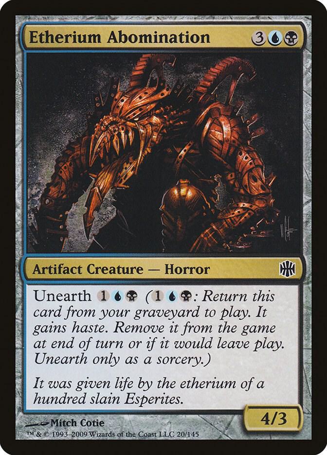Etherium Abomination, Alara Reborn 20