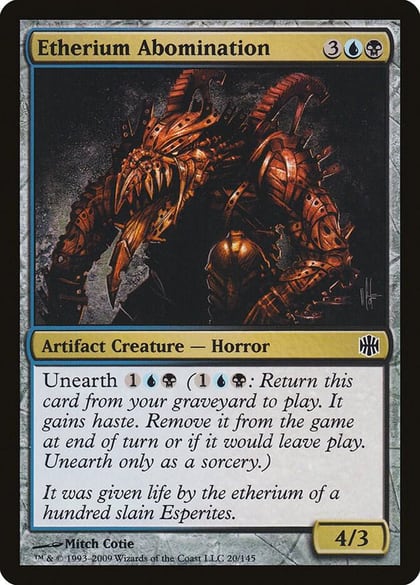 Etherium Abomination, Alara Reborn 20