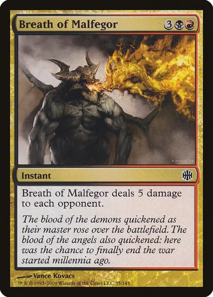 Breath of Malfegor, Alara Reborn 35