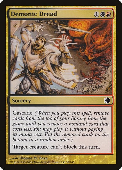 Demonic Dread, Alara Reborn 38
