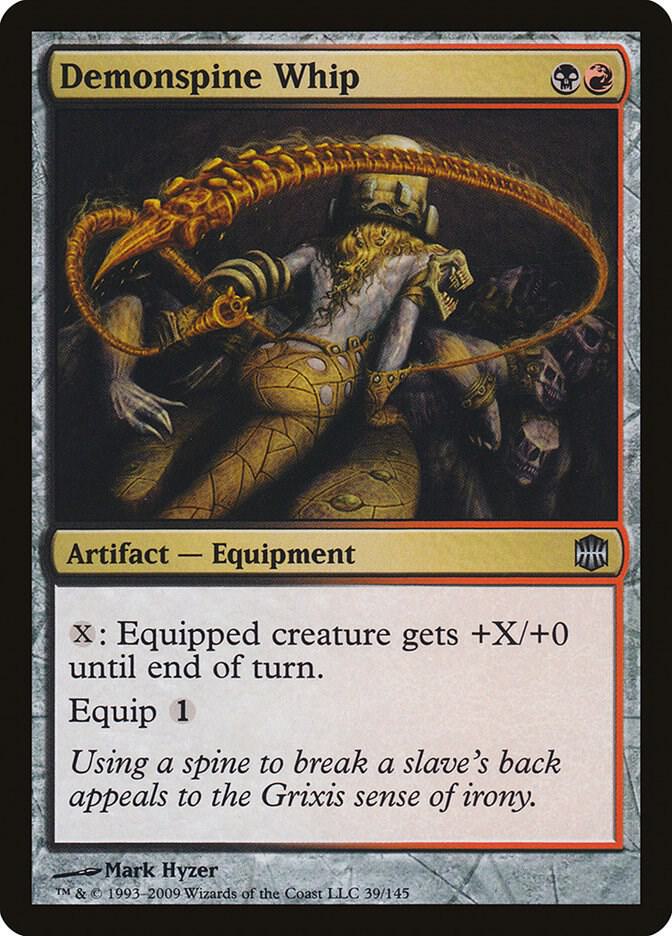 Demonspine Whip, Alara Reborn 39