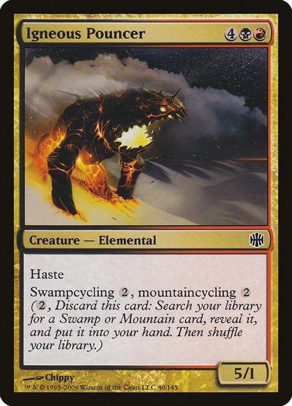 Igneous Pouncer, Alara Reborn 40