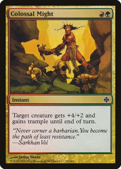 Colossal Might, Alara Reborn 51