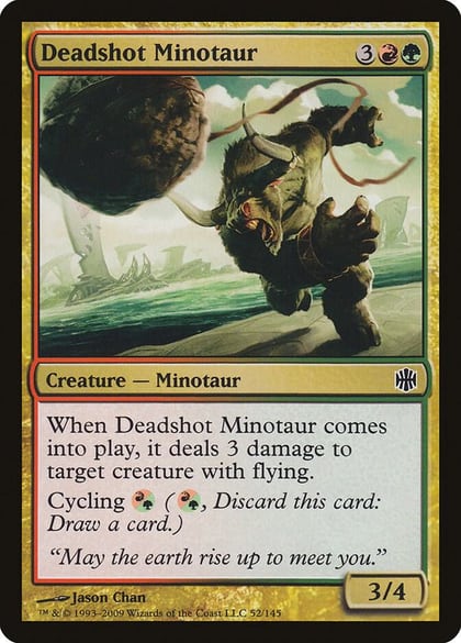 Deadshot Minotaur, Alara Reborn 52