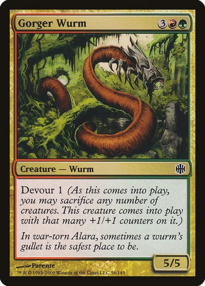 Gorger Wurm, Alara Reborn 56