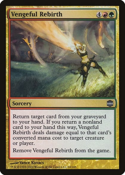 Vengeful Rebirth, Alara Reborn 62