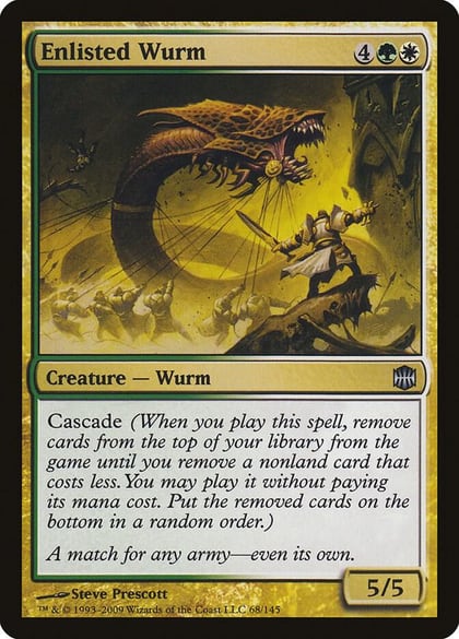 Enlisted Wurm, Alara Reborn 68