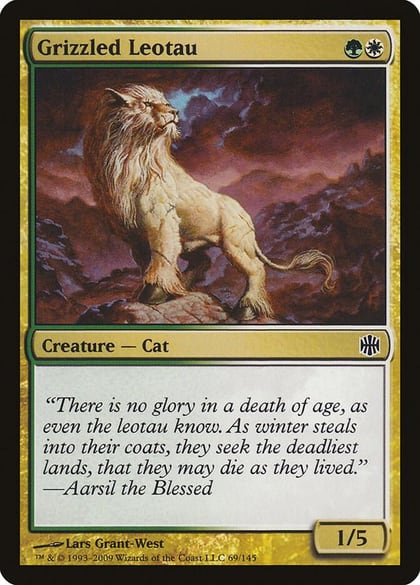 Grizzled Leotau, Alara Reborn 69
