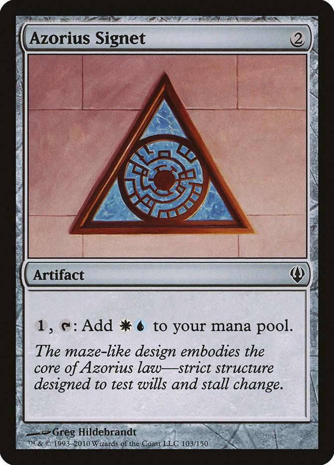 Azorius Signet, Archenemy 103