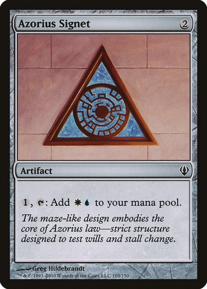 Azorius Signet, Archenemy 103