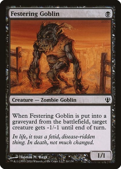 Festering Goblin, Archenemy 16