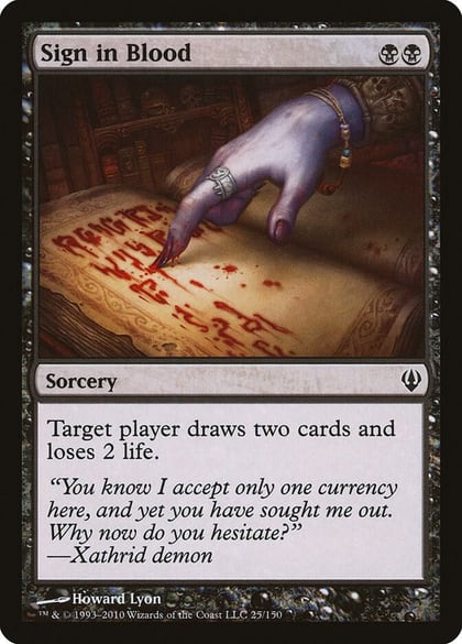 Sign in Blood, Archenemy 25