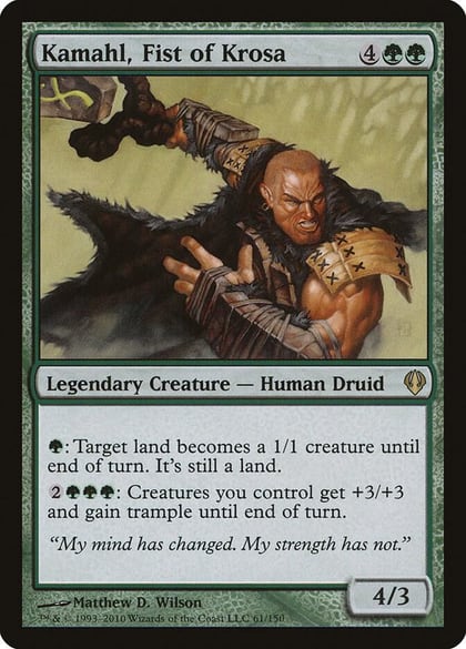 Kamahl, Fist of Krosa, Archenemy 61