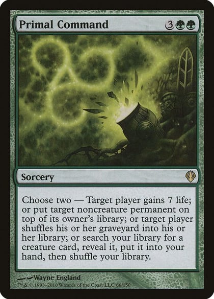 Primal Command, Archenemy 66