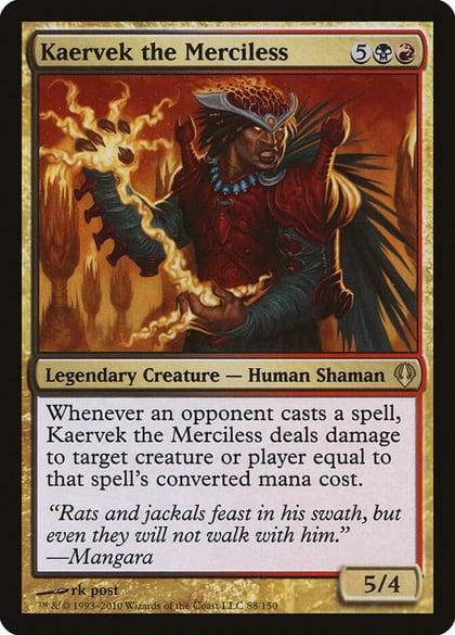 Kaervek the Merciless, Archenemy 88