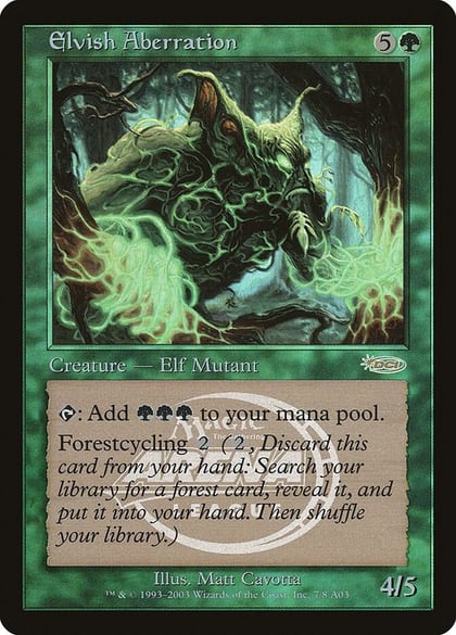 Elvish Aberration, Arena Promos 7