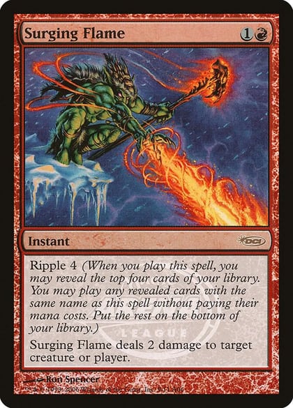 Surging Flame, Arena Promos 9