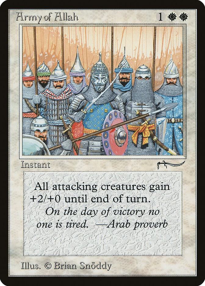 Army of Allah (Light), Arabian Nights #18143