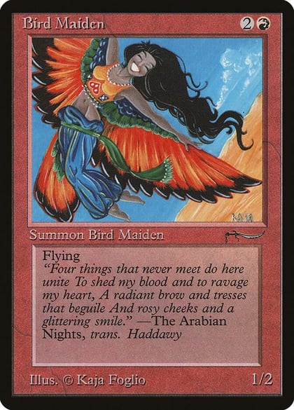 Bird Maiden (Light), Arabian Nights #18144