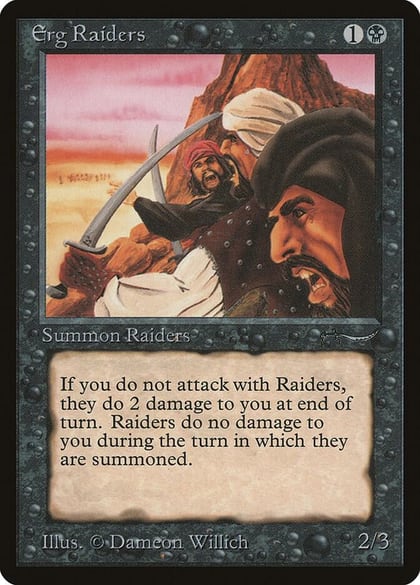 Erg Raiders (Light), Arabian Nights #18145