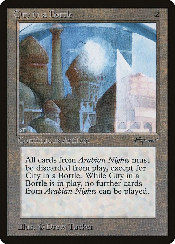 City in a Bottle, Arabian Nights #3174