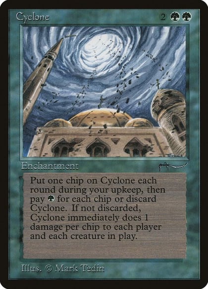 Cyclone, Arabian Nights #3177