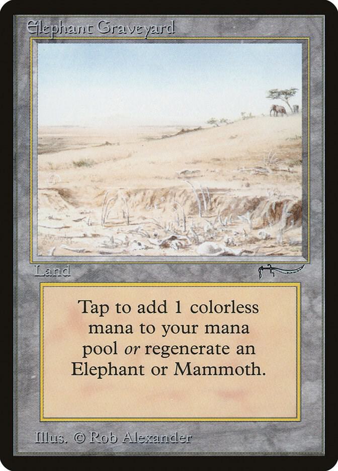 Elephant Graveyard, Arabian Nights #3187