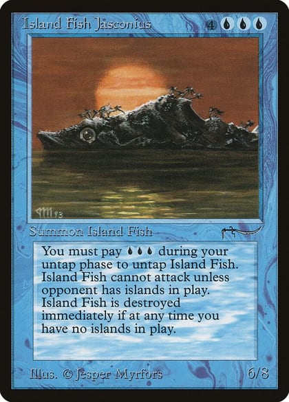 Island Fish Jasconius, Arabian Nights #3204